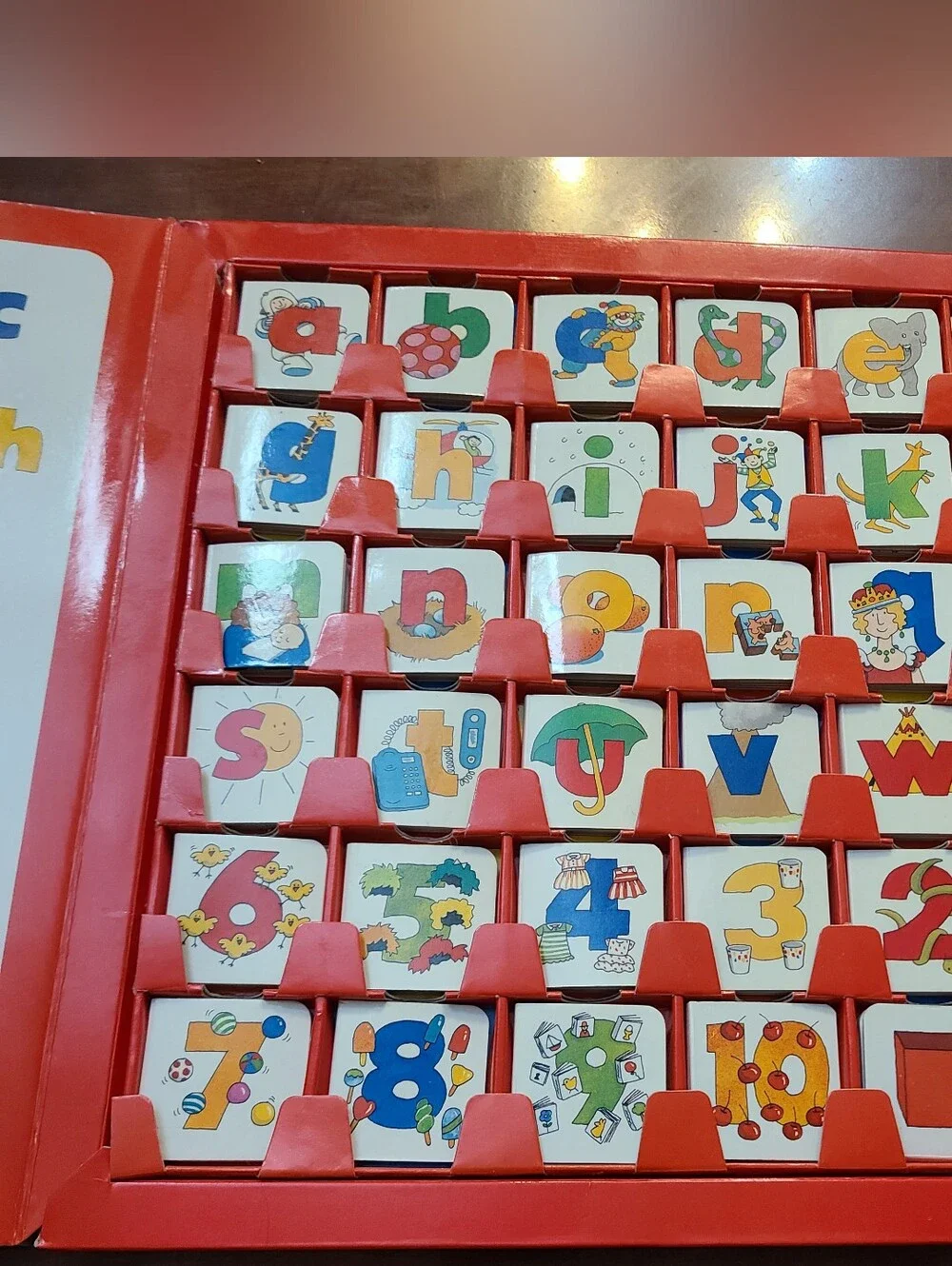 The Learning Box Alphabet & Numbers Educational Toy, Illustrated Mini-Books 1998